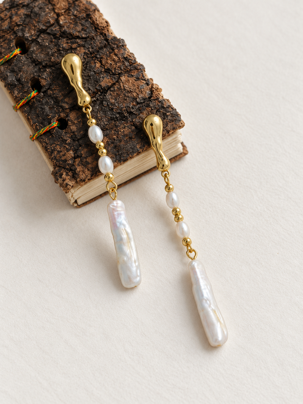 Stillwater Pearl Drop Earrings