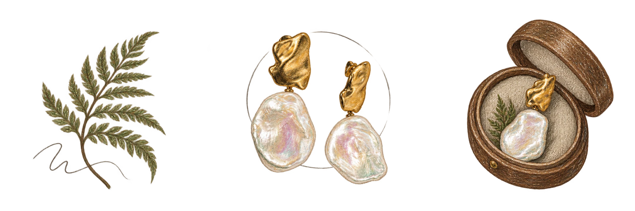 The Unround botanical journal illustration